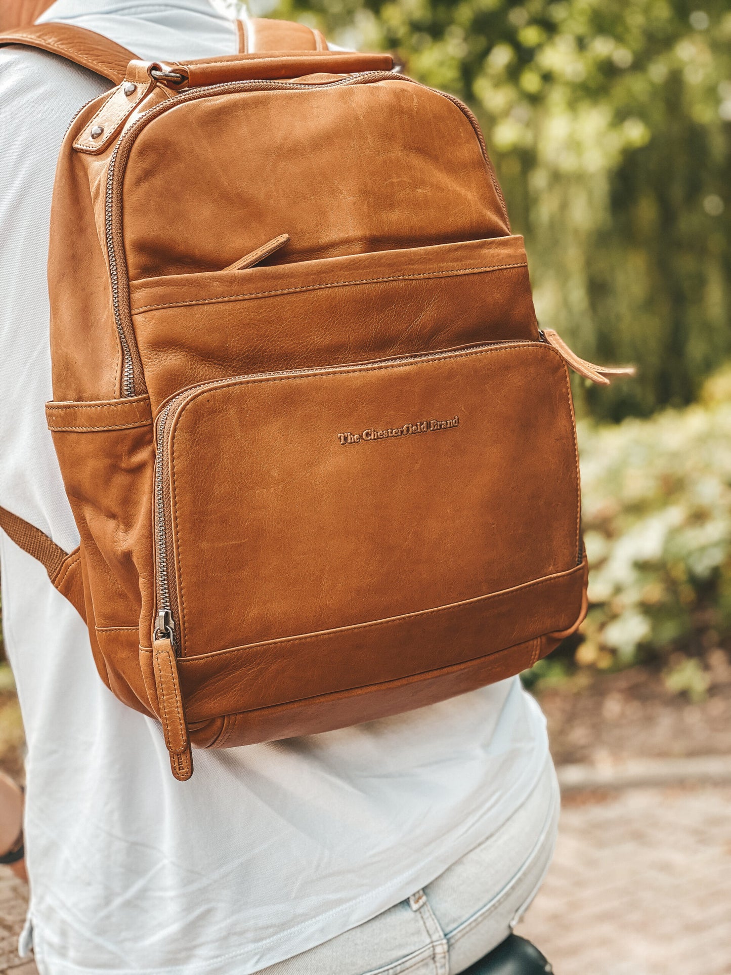 Backpack "Austin" cognac