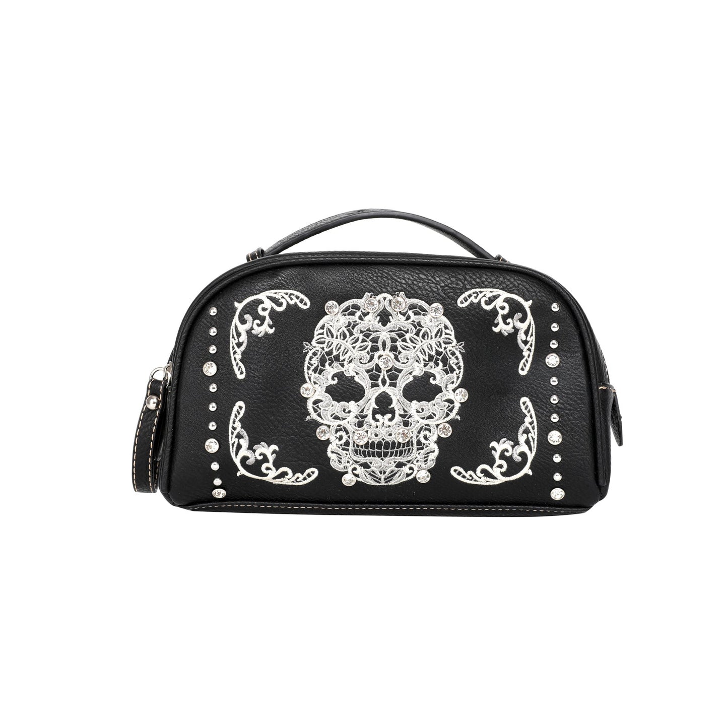 Sugar skull necessär black/white