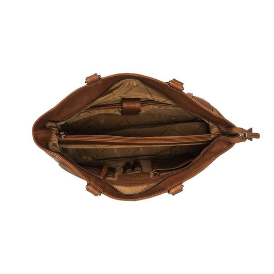 Shopper large "Berlin" cognac