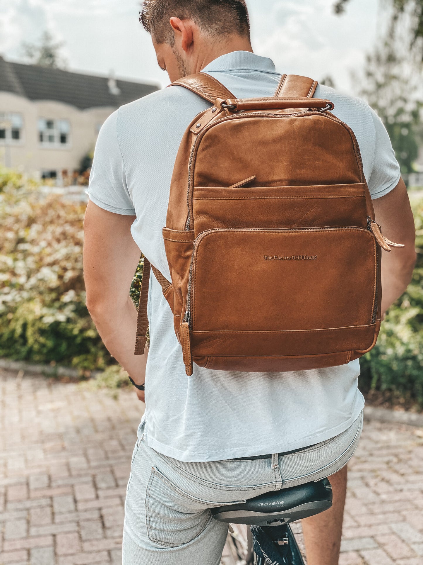 Backpack "Austin" cognac