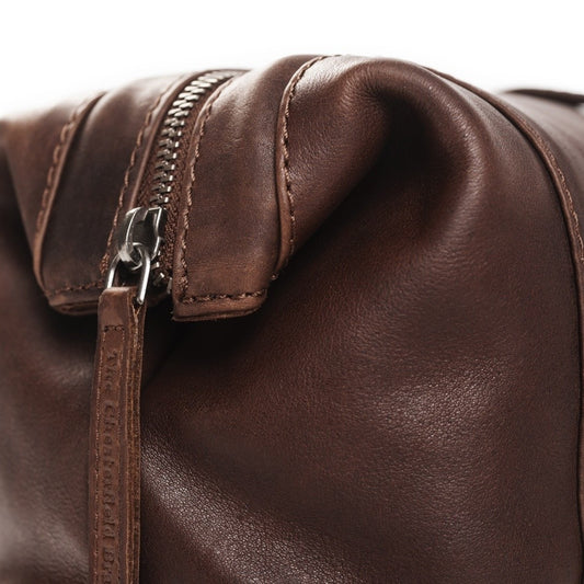 Toilet bag "Vince" brown