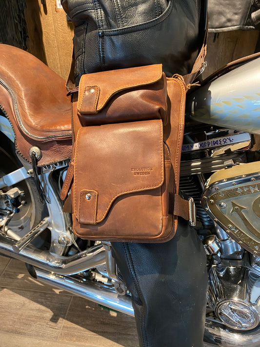 Legbag Harley cognac