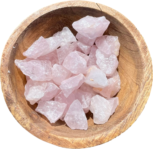 Rosenkvarts Rå