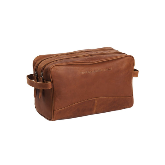 Toilet bag "Stefan" cognac